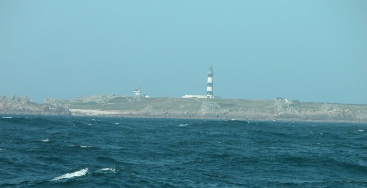Le phare du Créach au Nord Ouest de l'Ile 